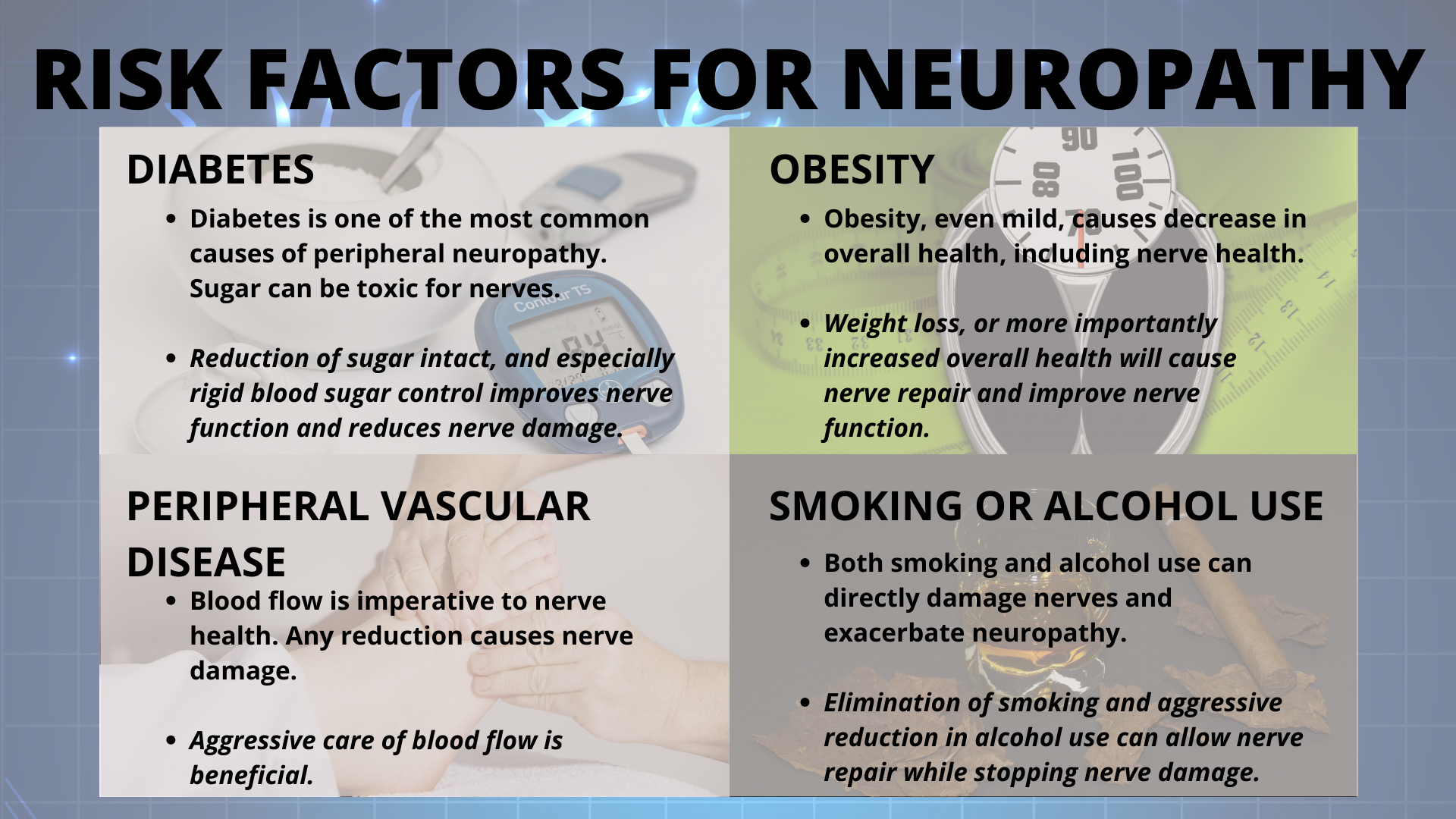 Eliminate Risk Factors For Peripheral Neuropathy