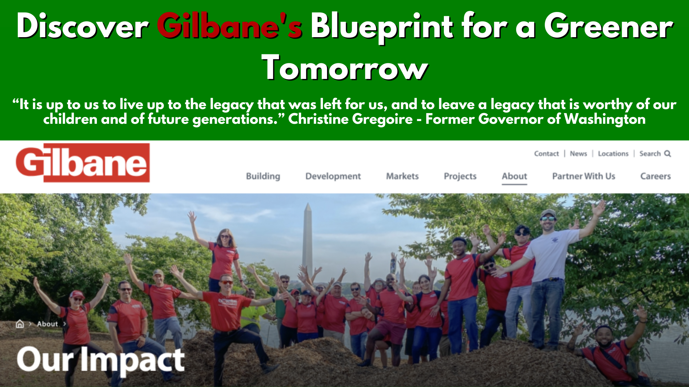 Discover Gilbane's Blueprint for a Greener Tomorrow