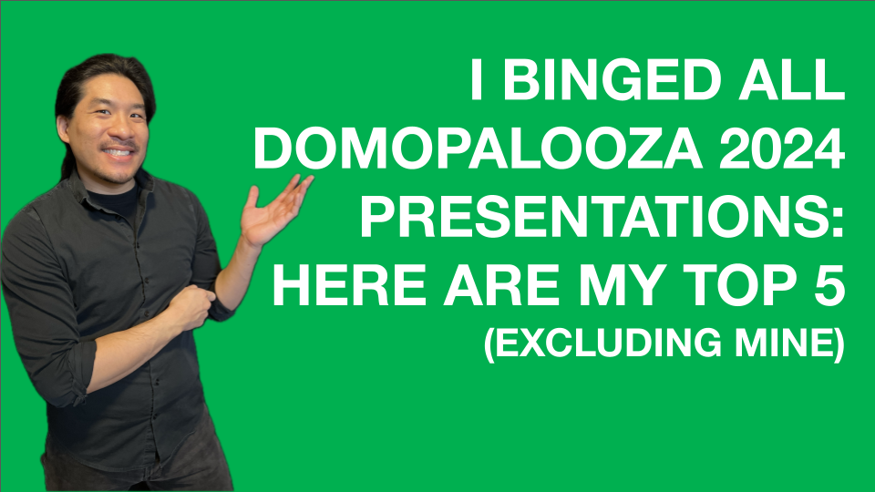 Top 5 Domopalooza 2024 presentations