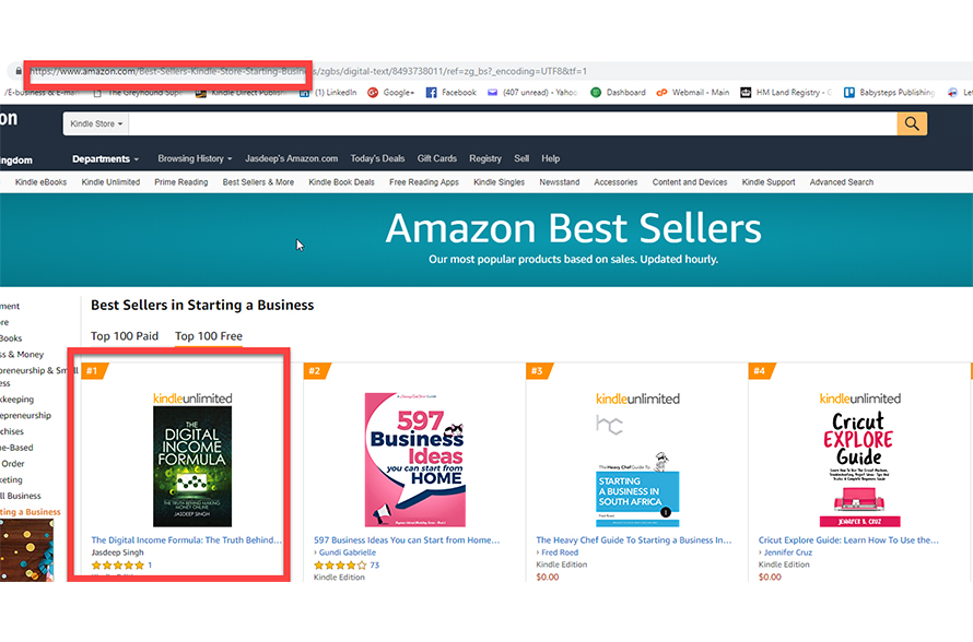 #1 Amazon Best Seller United States