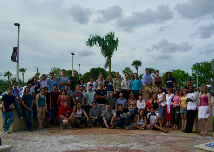 Photos of students and professionals participating in global Odyssey workshops