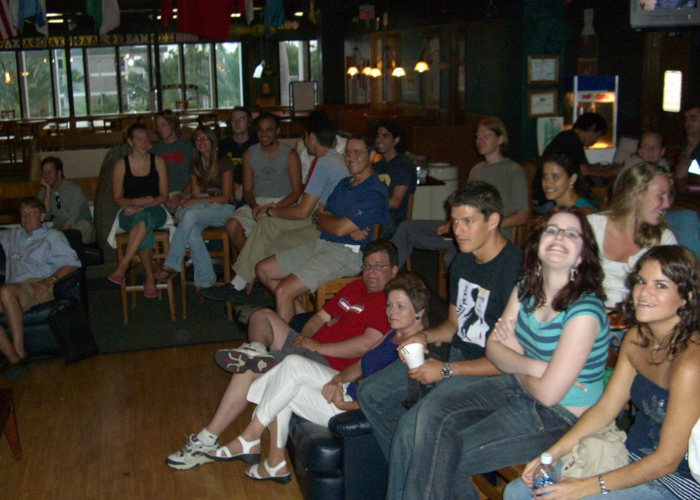 Photos of students and professionals participating in global Odyssey workshops