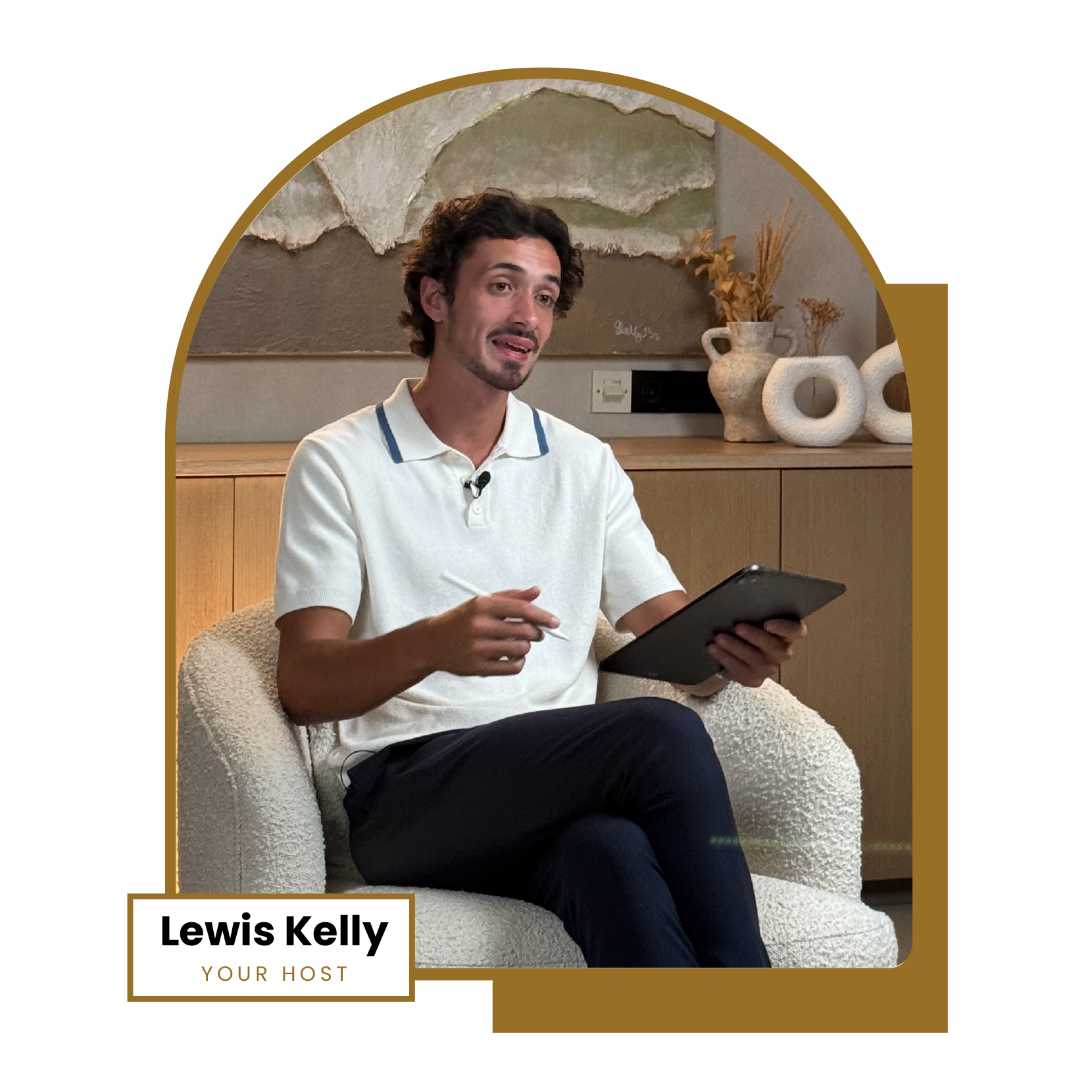 Lewis Kelly, your host