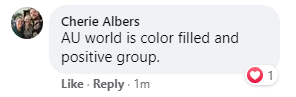 AU world is full of color and positivity