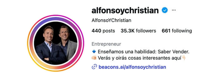 Alfonso and Christian proof screenshot