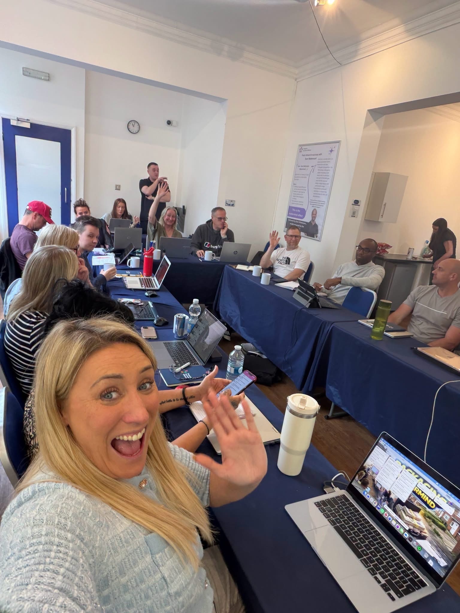 Delegates participating in a workshop
