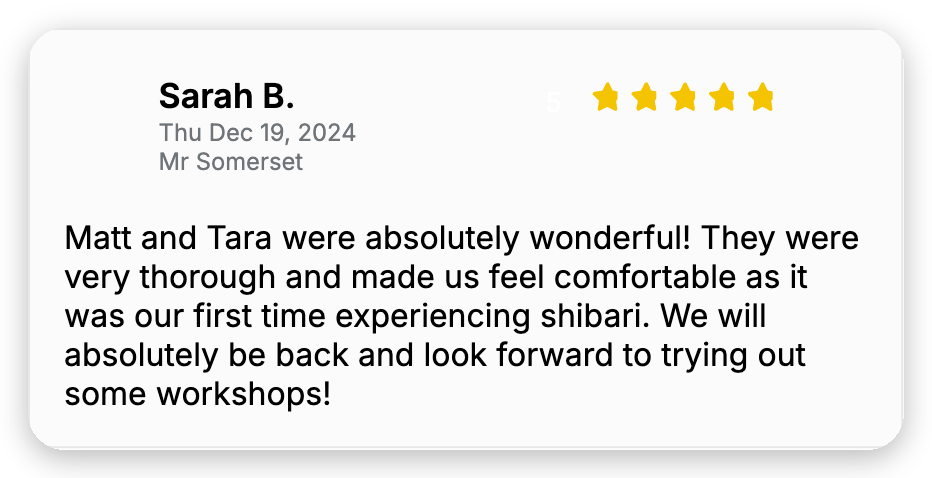 Original Momence review from Sarah B.