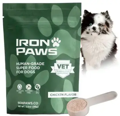 Iron Paws human-grade superfood for dogs
