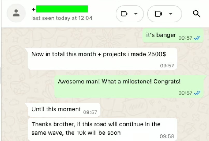Member post screenshot