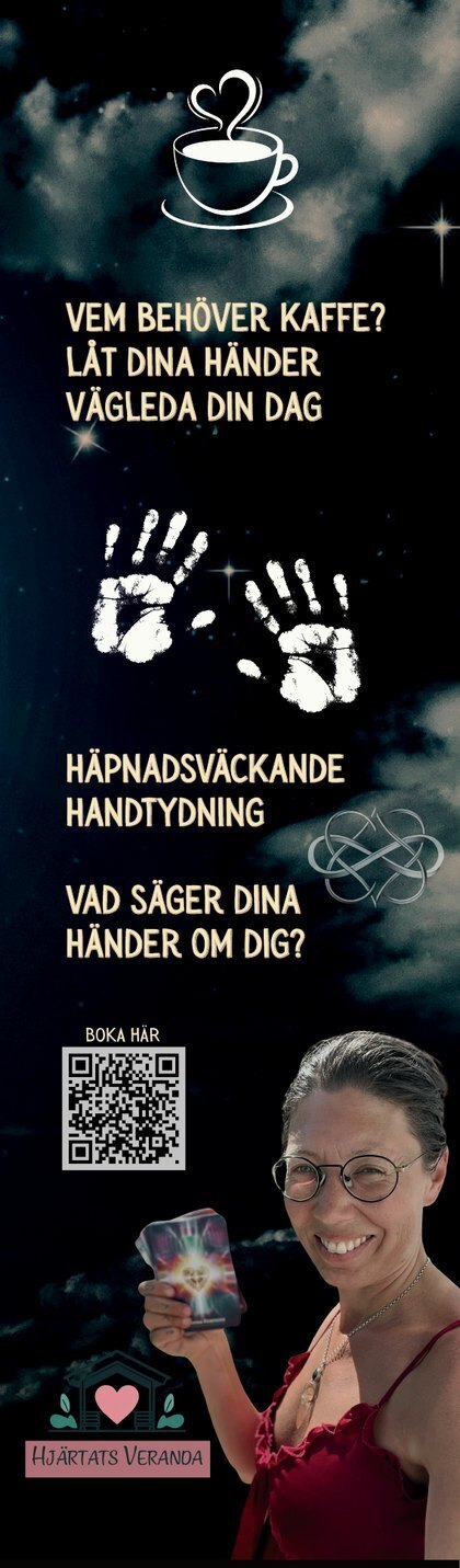Rollup för Hjärtats Veranda, designad av DesignWerket