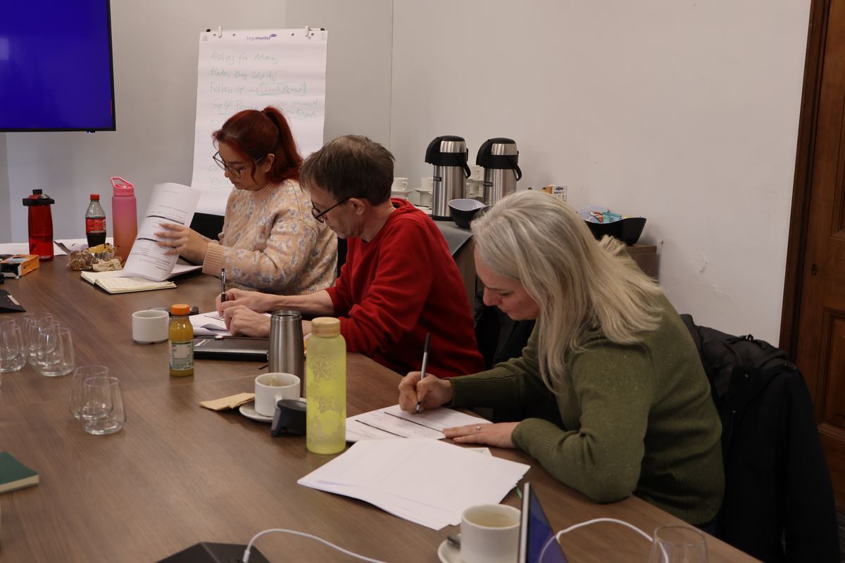 Business owners in the room at an Urban Spark session
