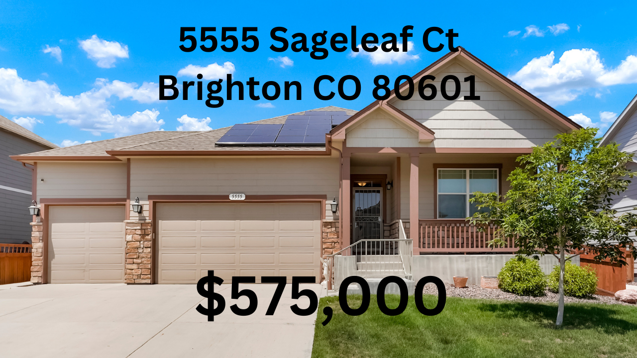 A wonderful ranch style home in Brighton Colorado