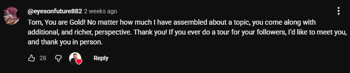 YouTube Comment