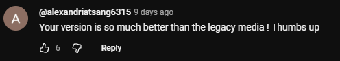 YouTube Comment