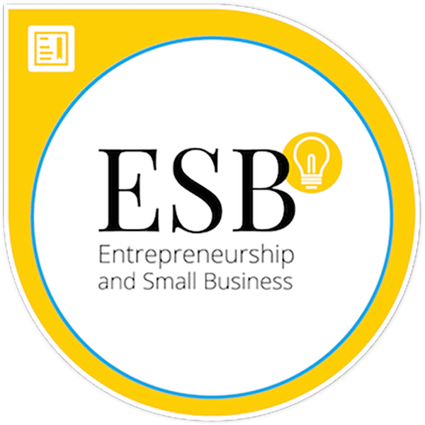 ESB digital badge — verifiable on Credly