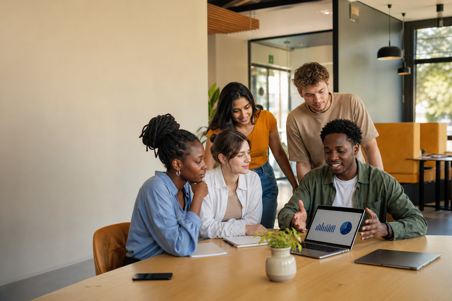 Students building digital skills together