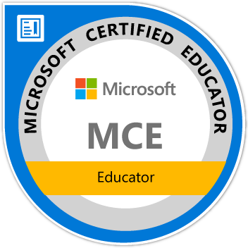 Microsoft Certified Educator Digital Badge