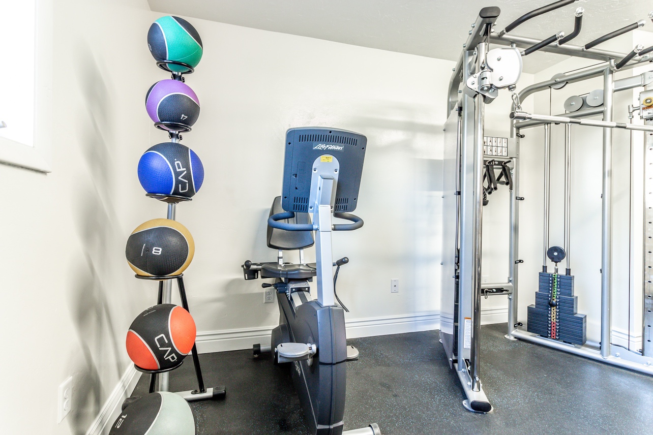 Fitness Center with Exercise Bike