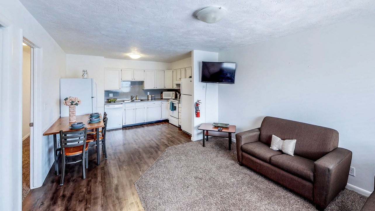 Modern Open Floor Plan Apartment