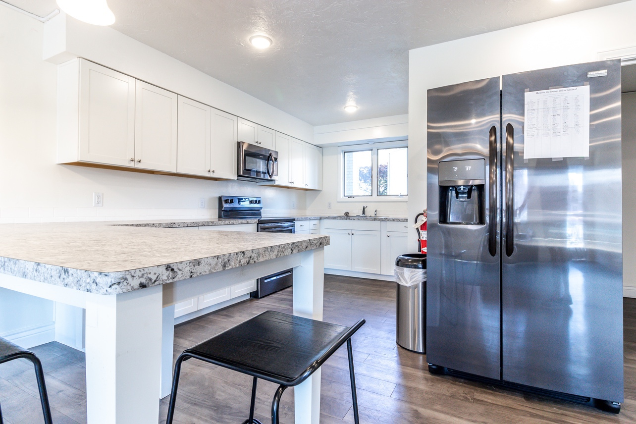 Kitchen with Fridge