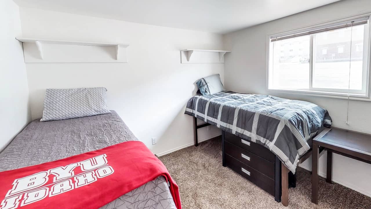 Shared rooms with storage