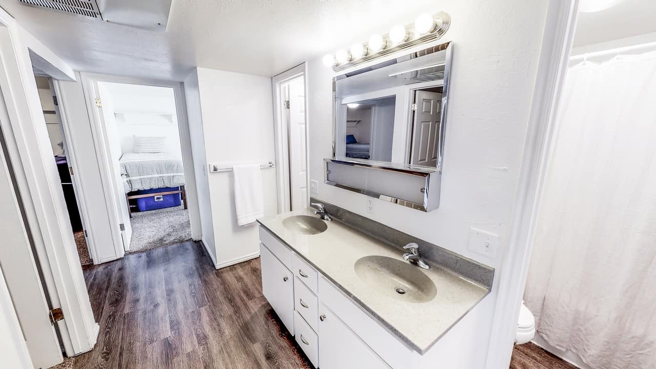 Dual Vanity Bathroom