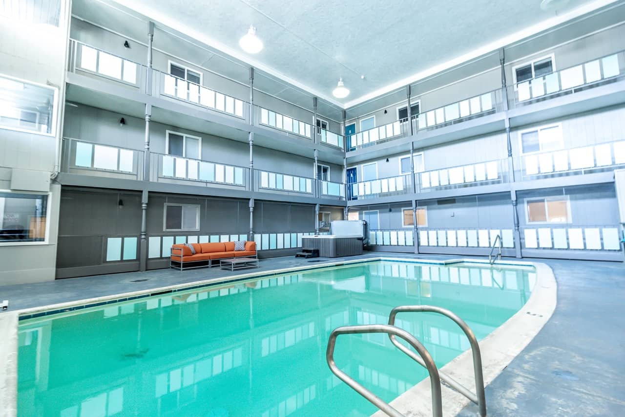 Balcony and Pool