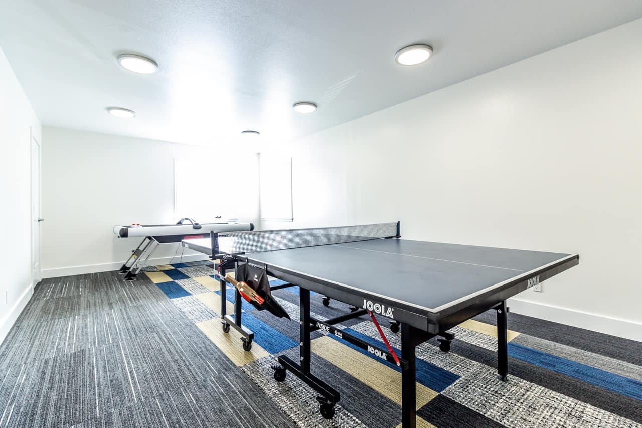 ping pong room