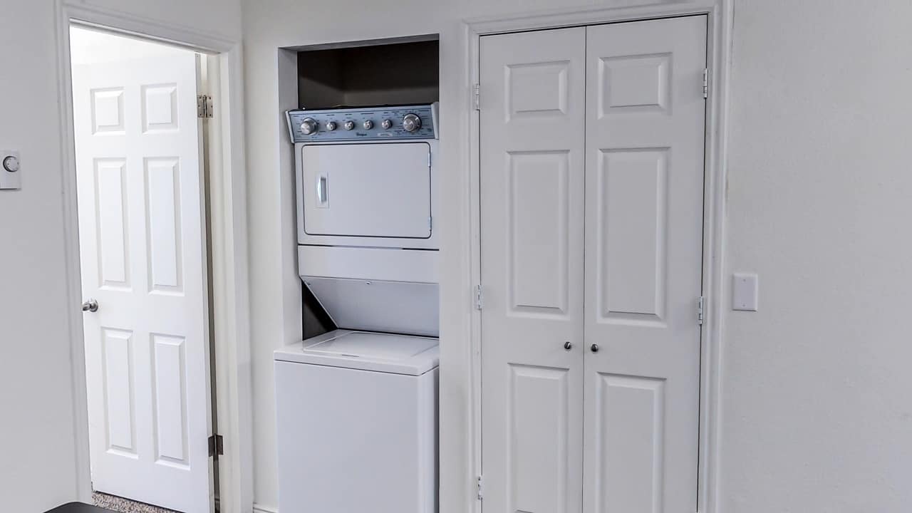 in unit washer and dryer