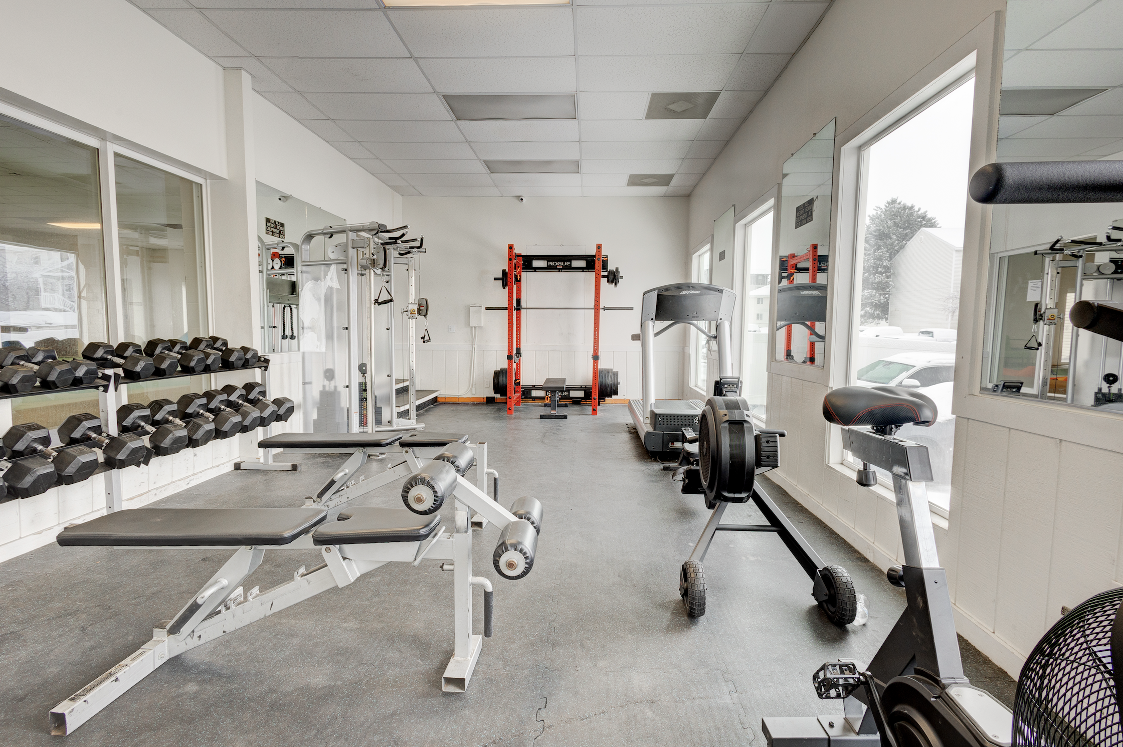 Modern work out space